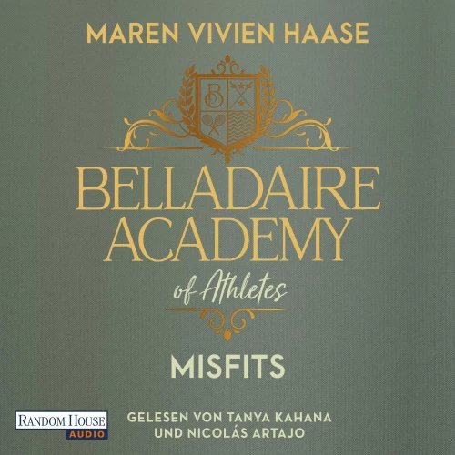 Cover - Maren Vivien Haase - Belladaire-Academy-Reihe - Band 3 - Belladaire Academy of Athletes - Misfits