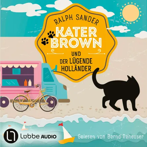 Cover von Ralph Sander - Ein Kater-Brown-Krimi - Teil 14 - Kater Brown und der lügende Holländer