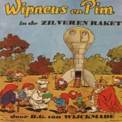 Cover - B.G. van Wijckmade - Wipneus en Pim - Deel 26 - Wipneus en Pim in de zilveren raket