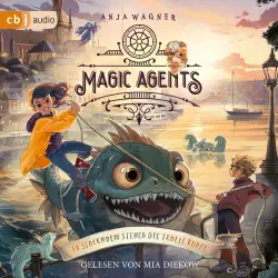 Cover - Anja Wagner - Die Magic-Agents-Reihe - Band 3 - Magic Agents - In Stockholm stehen die Trolle kopf!