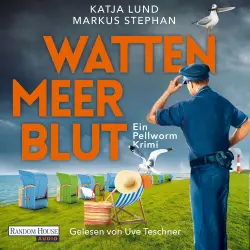 Cover - Katja Lund - Der Inselpolizist - Band 4 - Wattenmeerblut