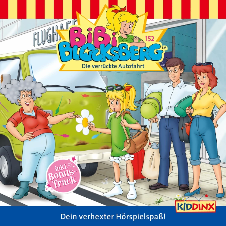 Cover von Bibi Blocksberg - Folge 152 - Die verrückte Autofahrt