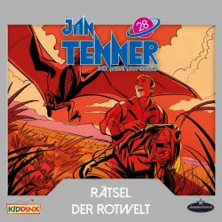 Cover - Jan Tenner - Folge 28 - Rätsel der Rotwelt