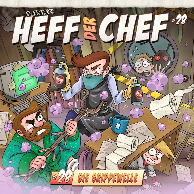 Cover von Heff der Chef - Folge 28 - Die Grippewelle