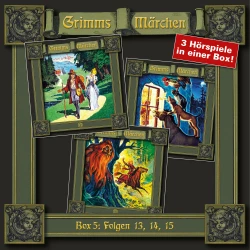 Cover - Grimms Märchen - Box 5 - Folgen 13, 14, 15