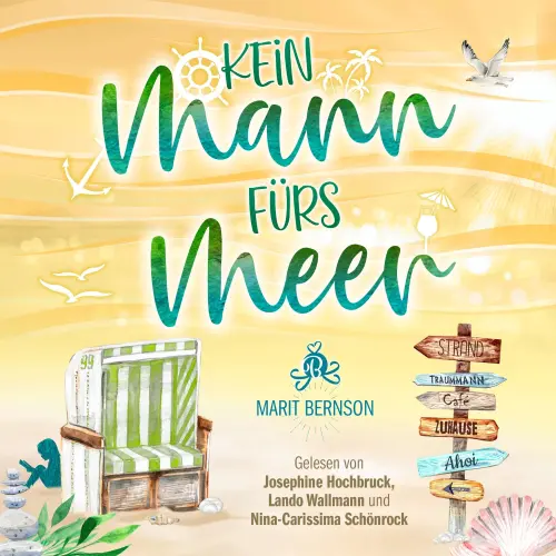 Cover - Marit Bernson - Strandkorbwunder - Band 5 - Kein Mann fürs Meer