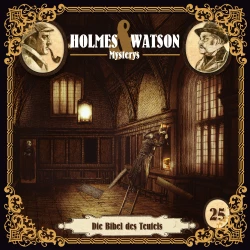 Cover - Holmes & Watson Mysterys - Folge 25 - Die Bibel des Teufels