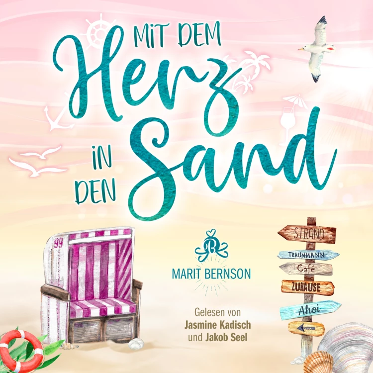 Cover von Marit Bernson - Strandkorbwunder - Band 7 - Mit dem Herz in den Sand
