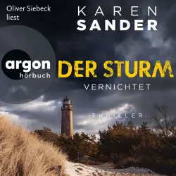 Cover - Karen Sander - Engelhardt & Krieger ermitteln - Band 6 - Der Sturm: Vernichtet