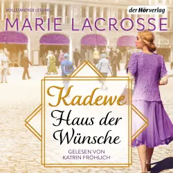 Cover - Marie Lacrosse - KaDeWe - Band 2 - KaDeWe. Haus der Wünsche