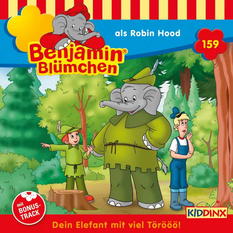 Cover von Benjamin Blümchen - Folge 159 - als Robin Hood