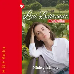 Cover - Leni Behrendt - Leni Behrendt Bestseller - Band 71 - Müde gekämpft