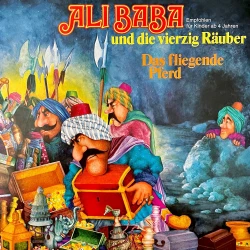 Cover - Konrad Halver - 1001 Nacht - Ali Baba und die vierzig Räuber / Das fliegende Pferd