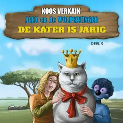 Cover - Koos Verkaik - Alex en de Wolpertinger - Deel 9 - De kater is jarig