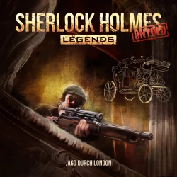 Cover - Sherlock Holmes Legends - Folge 8 - Jagd durch London