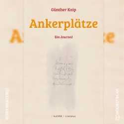 Cover - Günther Kaip - Ankerplätze - Ein Journal