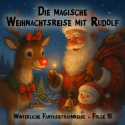 Cover - Winterliche Fantasietraumreisen - Folge 10 - Die magische Weihnachtsreise mit Rudolf