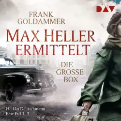 Cover - Frank Goldammer - Max Heller ermittelt - Die große Box. Fall 1-3