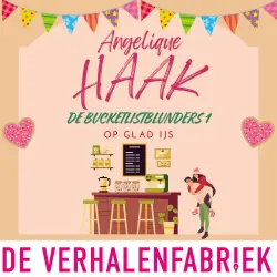 Cover - Angelique Haak - De Bucketlistblunders - Op glad ijs - Deel 1 - De Bucketlistblunders 1