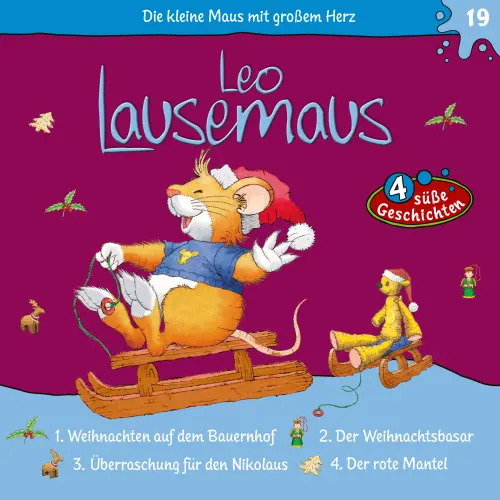 Cover von Leo Lausemaus - Folge 19 - Weihnachten auf dem Bauernhof