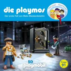 Cover - Die Playmos - Das Original Playmobil Hörspiel - Folge 91 - Der erste Fall von Mato Meisterdetektiv