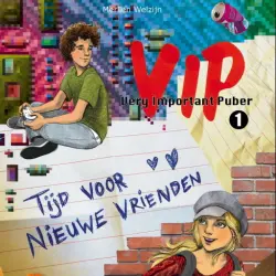 Cover - Merlien Welzijn - Very Important Puber - deel 1 - Tijd voor nieuwe vrienden