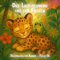 Cover - Traumreisen für Kinder - Folge 6 - Das Leopardenkind und der Frosch