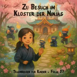 Cover - Traumreisen für Kinder - Folge 7 - Zu Besuch im Kloster der Ninjas