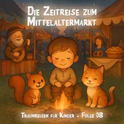 Cover - Traumreisen für Kinder - Folge 8 - Die Zeitreise zum Mittelaltermarkt