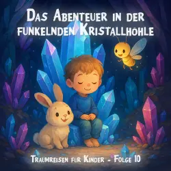 Cover - Traumreisen für Kinder - Folge 10 - Das Abenteuer in der funkelnden Kristallhöhle
