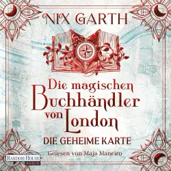 Cover - Garth Nix - Die linkshändigen Buchhändler von London - Band 2 - Die magischen Buchhändler von London - Die geheime Karte