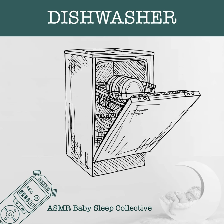 Cover von ASMR Baby Sleep Collective - Dishwasher - ASMR-Sound for your Baby to Sleep
