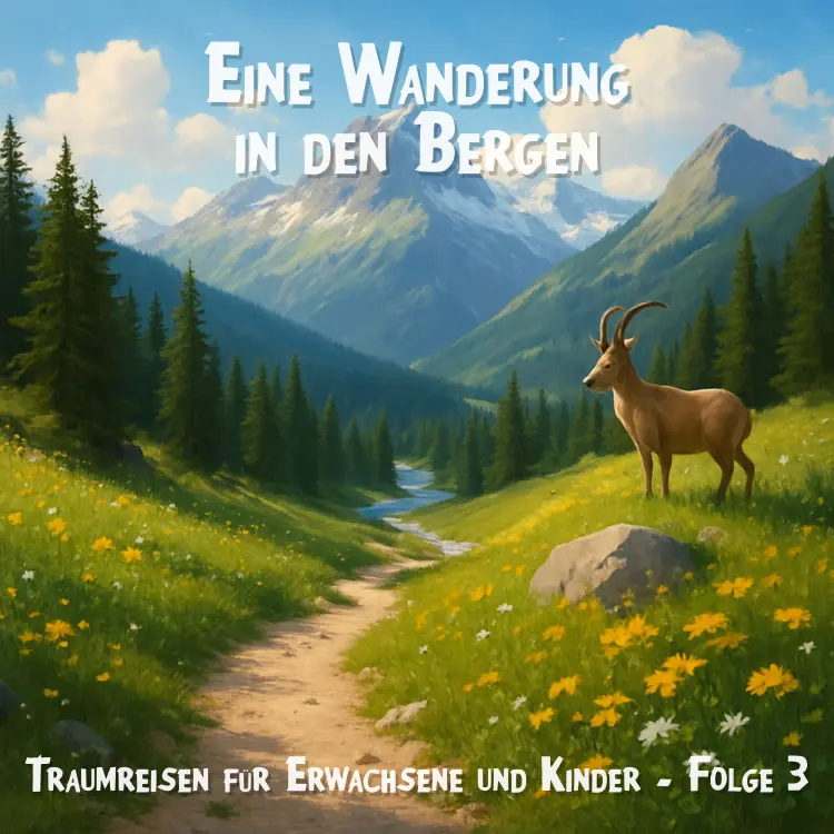 Cover von Traumreisen für Erwachsene und Kinder - Folge 3 - Eine Wanderung in den Bergen