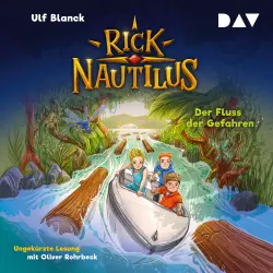 Cover - Ulf Blanck - Rick Nautilus - Band 9 - Der Fluss der Gefahren