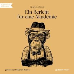 Cover - Franz Kafka - Ein Bericht für eine Akademie