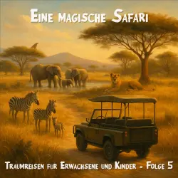 Cover - Traumreisen für Erwachsene und Kinder - Folge 5 - Eine magische Safari