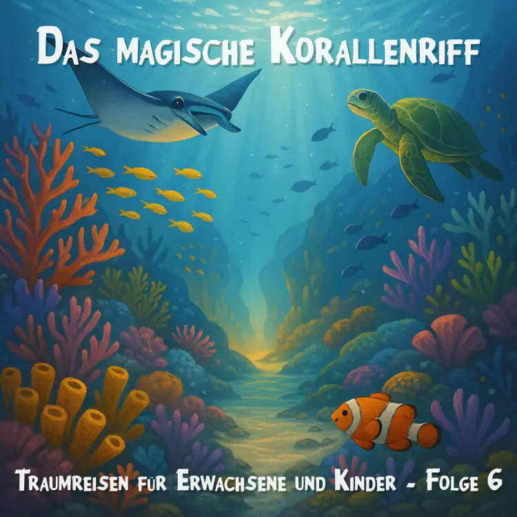 Cover von Traumreisen für Erwachsene und Kinder - Folge 6 - Das magische Korallenriff
