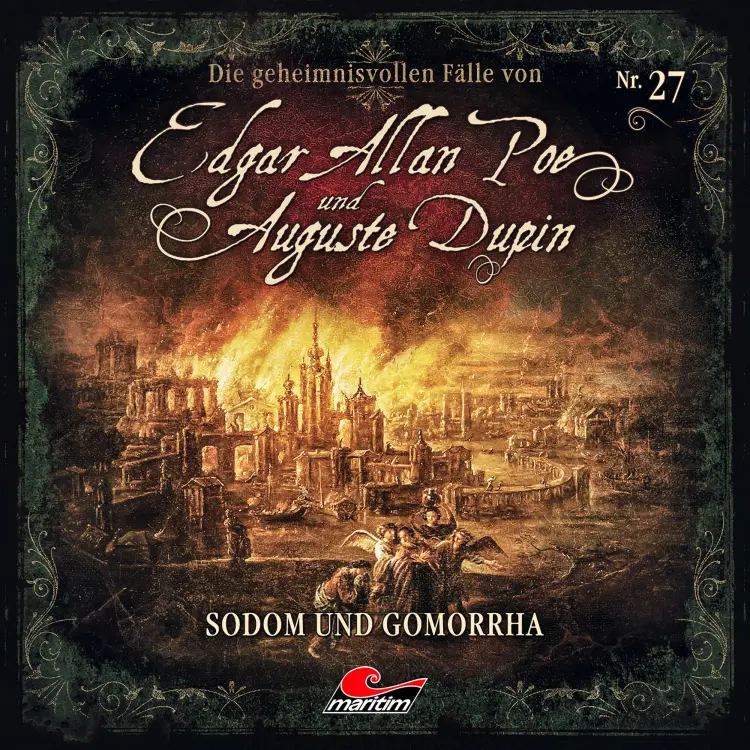 Cover von Edgar Allan Poe & Auguste Dupin - Folge 27 - Sodom und Gomorrha