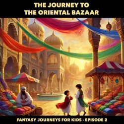 Cover - Fantasy Journeys for Kids - The Journey to the Oriental Bazaar - Episode 2
