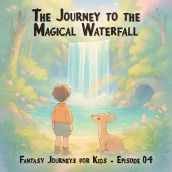 Cover - Fantasy Journeys for Kids - The Journey to the Magical Waterfall - Episode 4