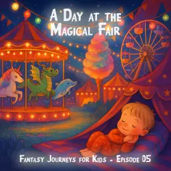 Cover - Fantasy Journeys for Kids - A Day at the Magical Fair - Episode 5