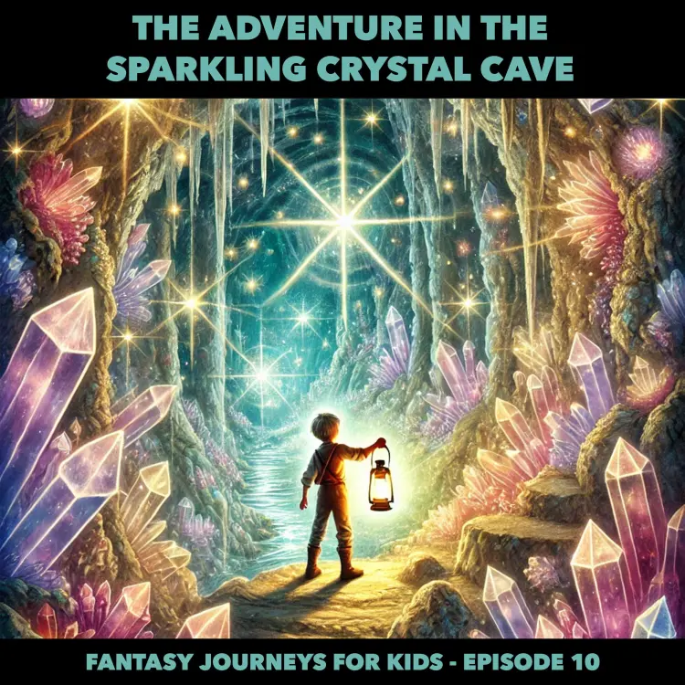 Cover von Fantasy Journeys for Kids - The Adventure in the Sparkling Crystal Cave - Episode 10