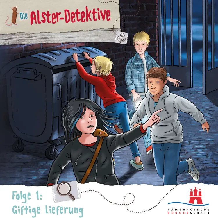 Cover von Katrin Wiegand - Die Alster-Detektive - Teil 1 - Giftige Lieferung