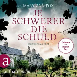 Cover - Mary Ann Fox - Mags Blake - Band 10 - Je schwerer die Schuld - Ein Cornwall-Krimi