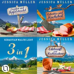 Cover - Jessica Müller - Mörderisches Krindelsdorf 1-3 - Drei Bayern-Krimis in einem Hörbuch