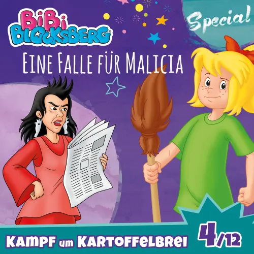 Cover von Bibi Blocksberg - Teil 4 - Eine Falle für Malicia