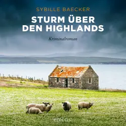 Cover - Sybille Baecker - Sturm über den Highlands - Kriminalroman
