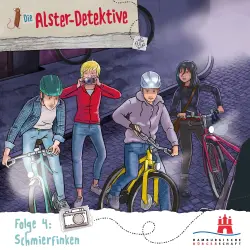 Cover - Katrin Wiegand - Die Alster-Detektive - Teil 4 - Schmierfinken