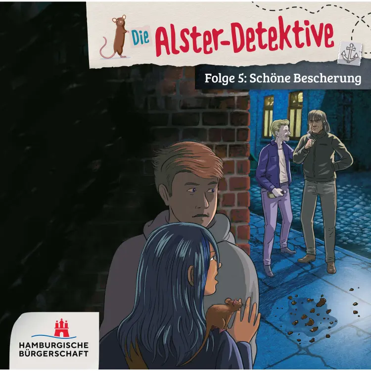 Cover von Katrin Wiegand - Die Alster-Detektive - Teil 5 - Schöne Bescherung