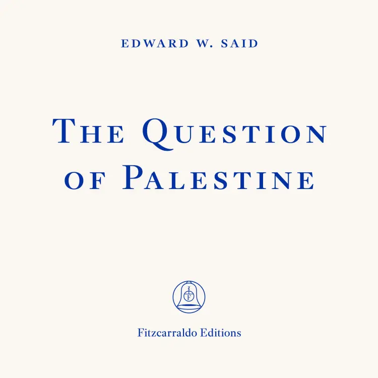 Cover von Edward W. Said - The Question of Palestine